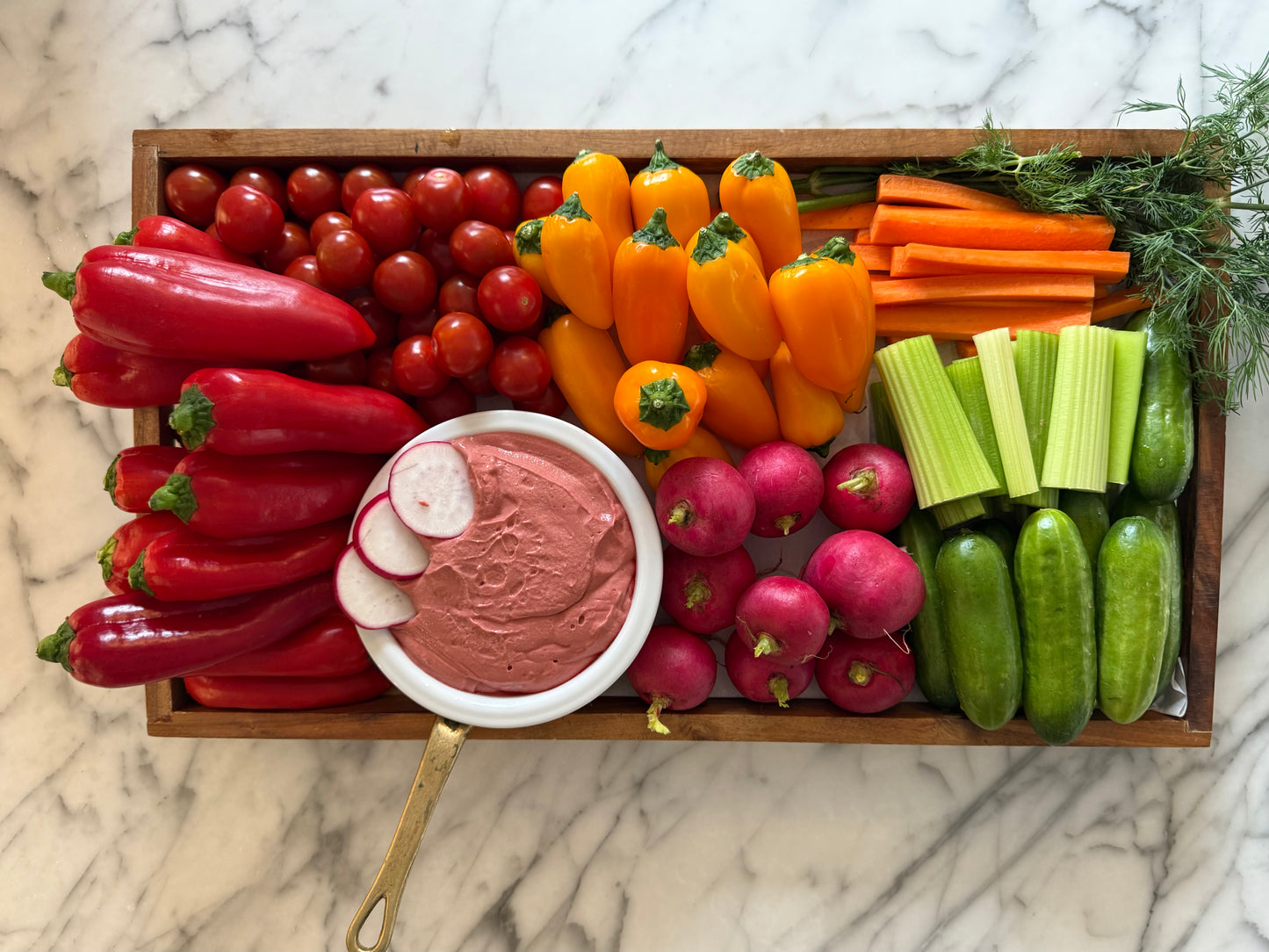 Crudités Platter with Dips