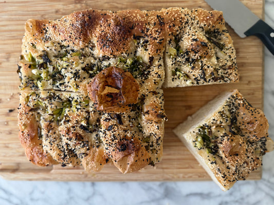 Scallion Pancake Focaccia
