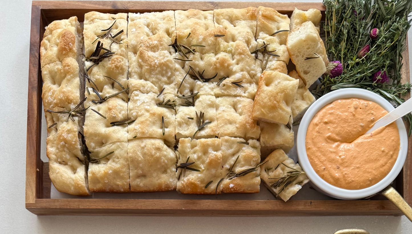 Thyme & Sea Salt Focaccia