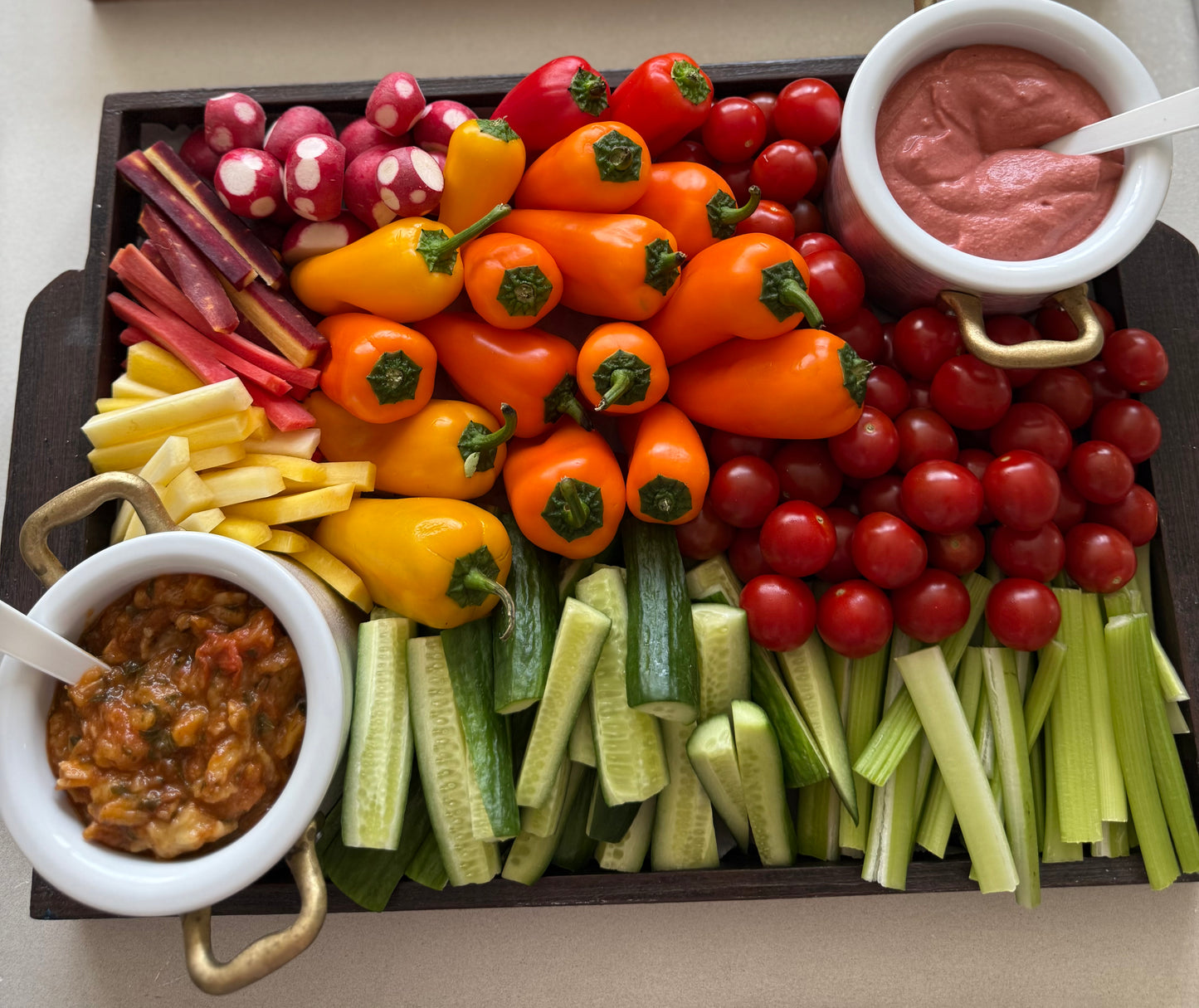 Crudités Platter with Dips