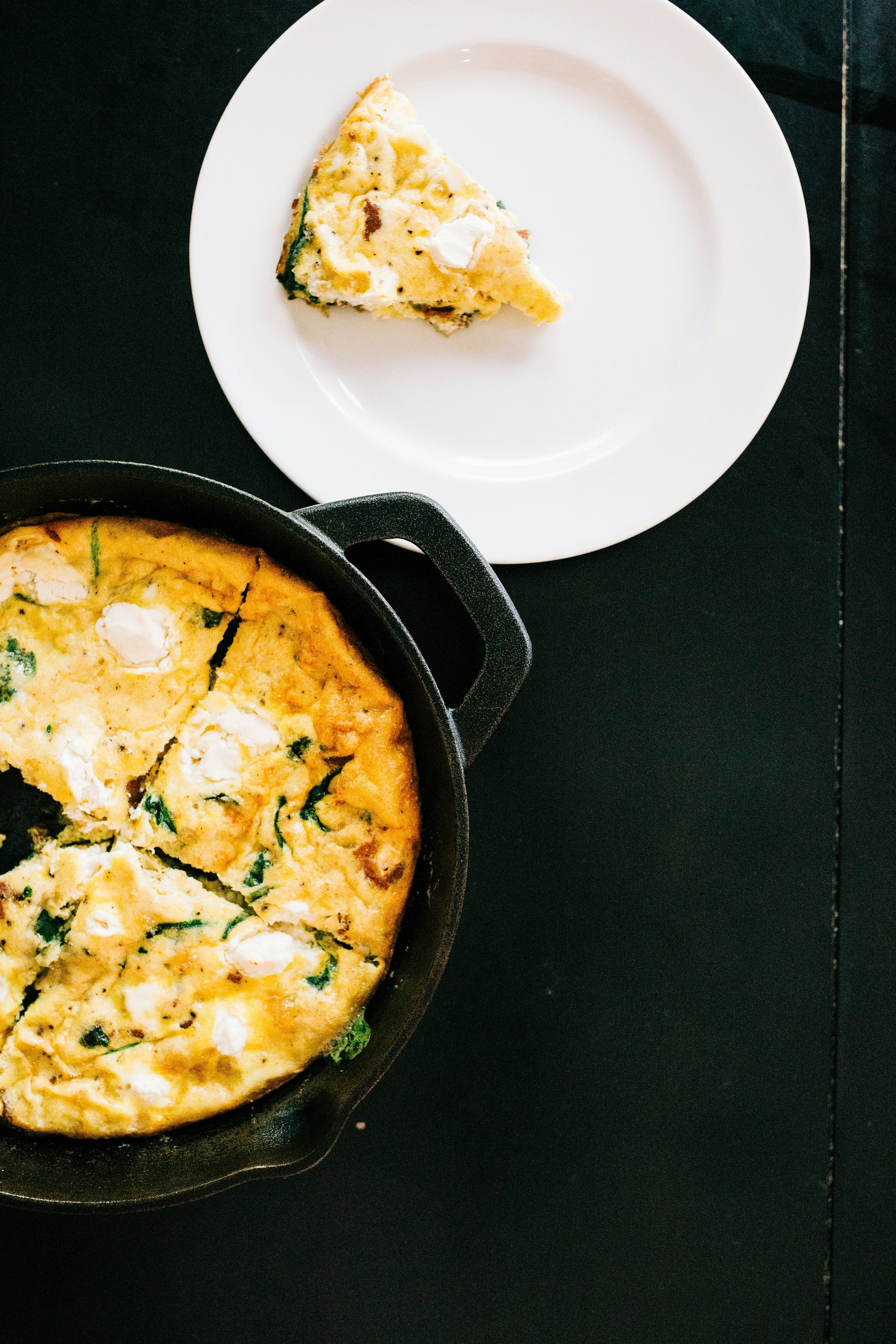 Mediterranean Crustless Quiche