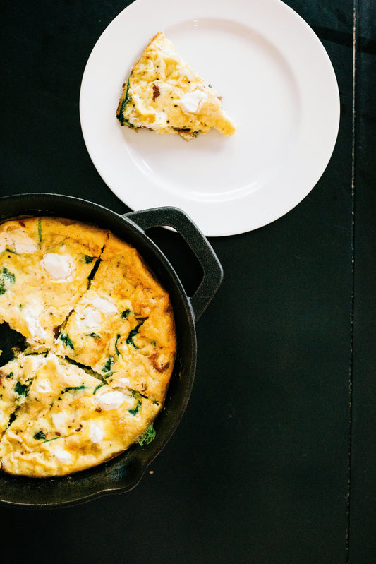 Mediterranean Crustless Quiche