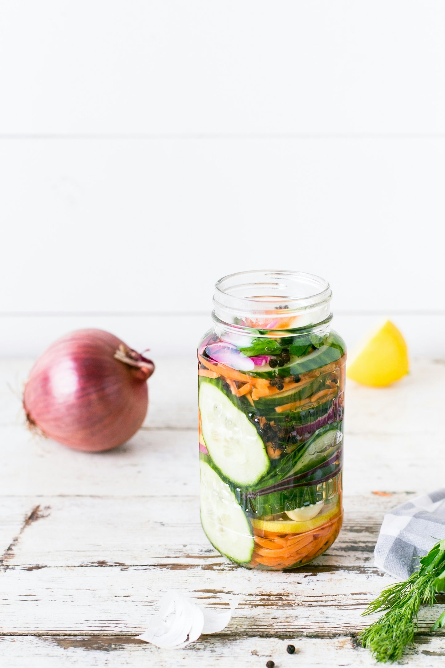 Asian Quick Pickle Vegetables