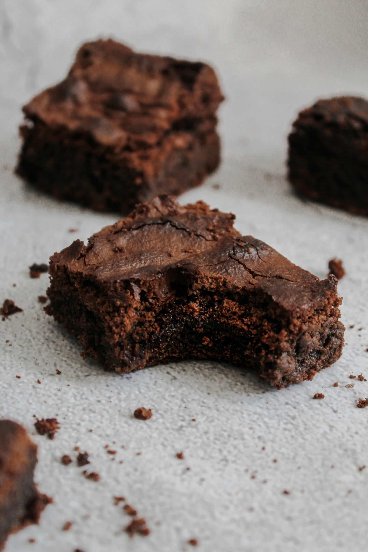 Gluten Free Fudgy Tahini Brownies