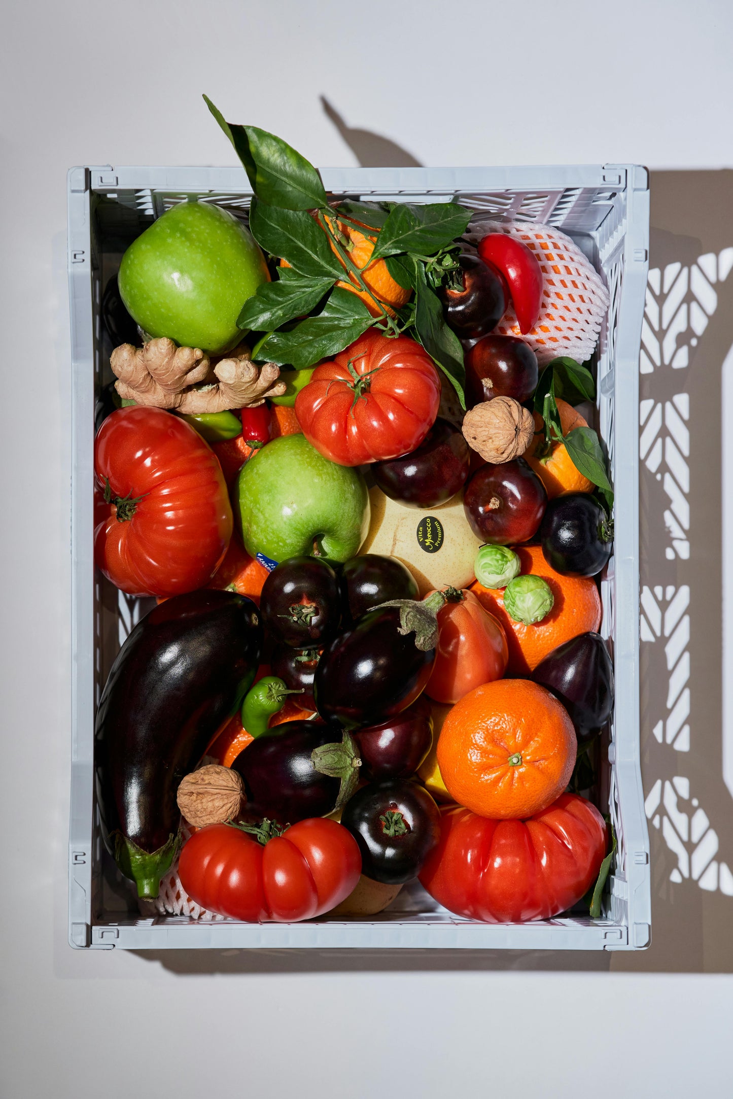 Pickled Eggplant & Tomato Salad