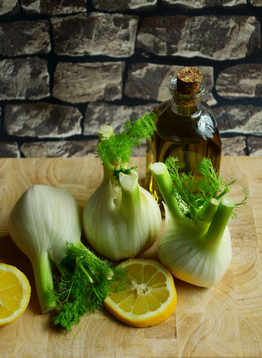 Tahini Fennel Slaw